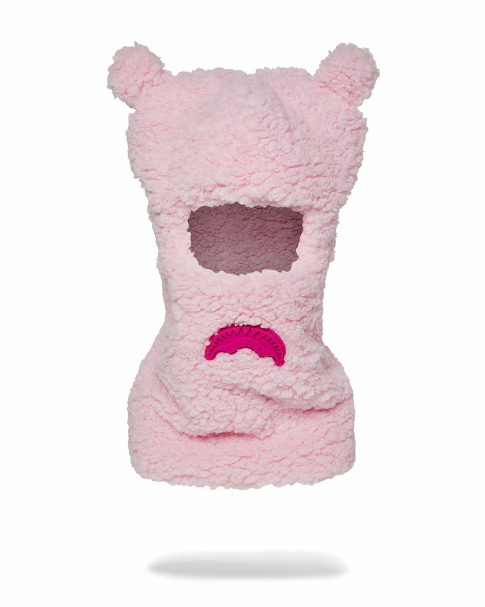 PINK FLEECE BEAR EARS SKI MASK | Sprayground Bargain