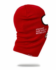 SHARK CENTRAL SKI MASK (RED) | Sprayground On Sale
