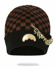 GOLD CHAIN CHECK BEANIE | Sprayground Value Deal