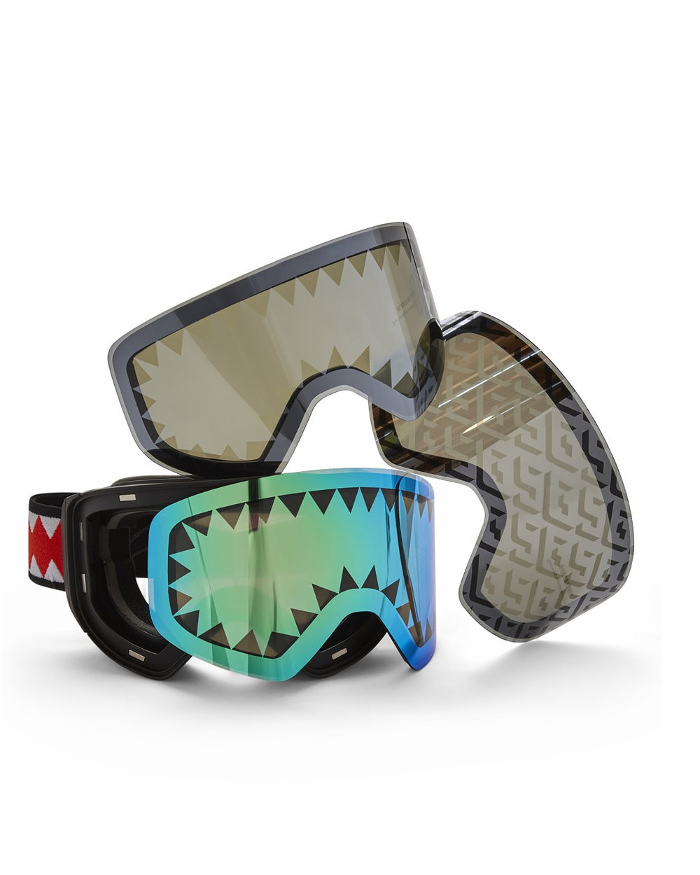 SKY HIGH SEEKERS ARCTIC SKI GOGGLES (3 INTERCHANGEABLE LENSES) | Sprayground Value Deal