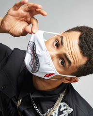 CLEARCUT FACE MASK (WHITE) | Sprayground Savings