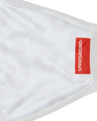SNOW LEOPARD POLYESTER FACE MASK | Sprayground Value Deal