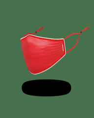 ADULT VERTICAL SHARK (RED) FORM-FITTING FACE MASK | Sprayground On Sale