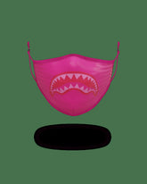 ADULT PINK SHARK FORM-FITTING FACE MASK | Sprayground On Sale