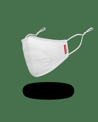 ADULT WHITE ON WHITE SHARK FORM-FITTING FACE MASK | Sprayground Savings
