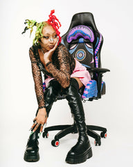 A.I. 12 BROOKLYN & BEYOND - SANDFLOWER COLLAB GAMING CHAIR | Sprayground Special Offer