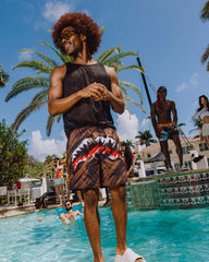 DRIFTER SHARK RACER SWIM SHORT | Sprayground Discounted