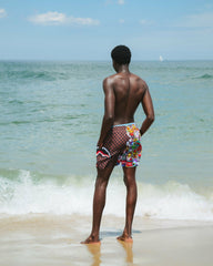STICKER CREW SWIM SHORTS | Sprayground Limited Offer