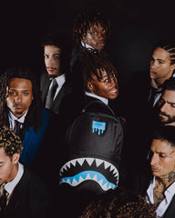SHARK CENTRAL PASSPORT (BLUE) BACKPACK | Sprayground Limited Offer