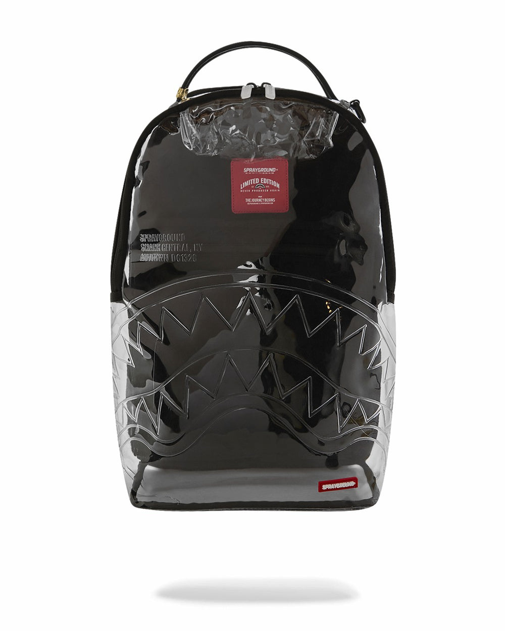 SHARK CENTRAL - CLEAR BACKPACK | Sprayground Value Deal