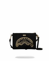 GOLD FANG CROSSOVER CLUTCH | Sprayground On Sale