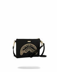 GOLD FANG CROSSOVER CLUTCH | Sprayground On Sale