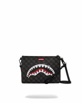 SHARKS IN PARIS HYPER PUFF CROSSOVER CLUTCH | Sprayground Bargain