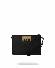 GOLD BRICK DRIP CROSSOVER CLUTCH | Sprayground Bargain