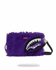 FURZILLA SHARK (PURP) CROSSOVER CLUTCH | Sprayground Sale