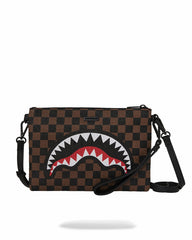 THE PRIVATE JET SHARK CLUB CROSSOVER CLUTCH | Sprayground Discounted