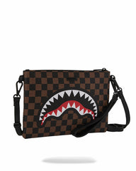 THE PRIVATE JET SHARK CLUB CROSSOVER CLUTCH | Sprayground Discounted