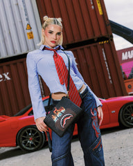 MONEY BAG DOUBLE TAKE CROSSOVER CLUTCH | Sprayground Value Deal