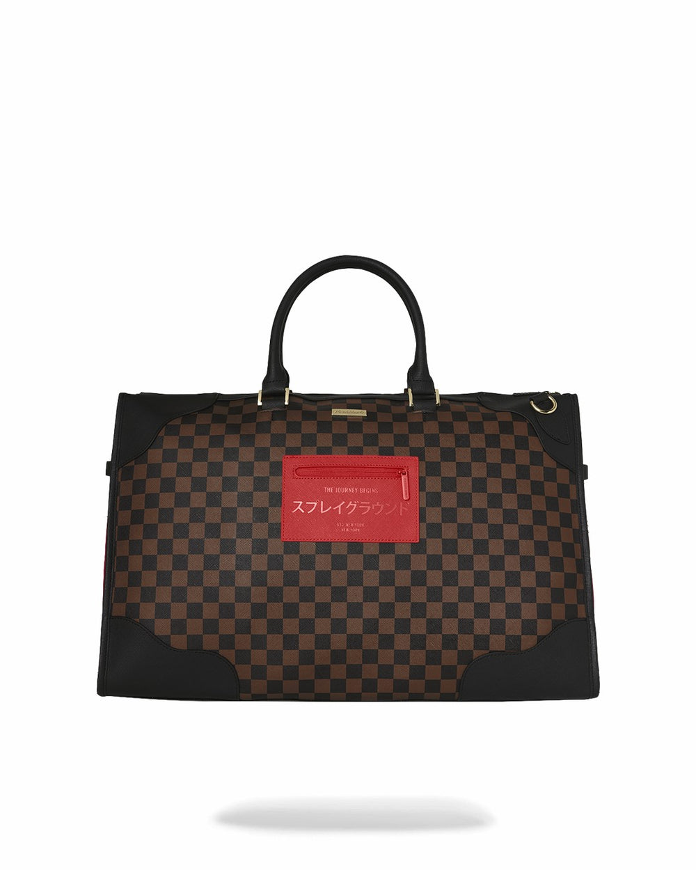 KATANA CHECK BOSS PYRAMID DUFFLE | Sprayground Bargain