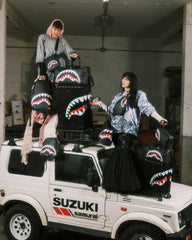 SHARKS IN PARIS HYPER PUFF DUFFLE | Sprayground Exclusive Deal