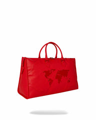 JAMES FIRST CLASS RUBY RED PYRAMID LARGE DUFFLE | Sprayground Special Offer