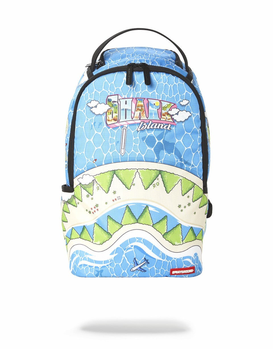 MINI WELCOME TO SHARK ISLAND BACKPACK | Sprayground Limited Offer