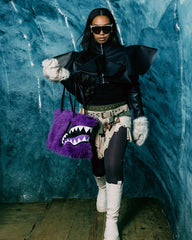 FURZILLA SHARK (PURP) TOTE | Sprayground Bargain