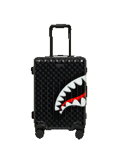 SHARKS IN PARIS HYPER PUFF CARRY-ON LUGGAGE | Sprayground Discounted
