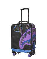 A.I. BROOKLYN & BEYOND - SANDFLOWER COLLAB IMPERIAL CARRY-ON LUGGAGE | Sprayground Limited Offer