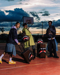 SHARKS IN PARIS BLUR EFFECT CARRY-ON LUGGAGE | Sprayground Sale