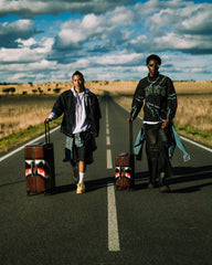 SHARKS IN PARIS BLUR EFFECT CARRY-ON LUGGAGE | Sprayground Sale