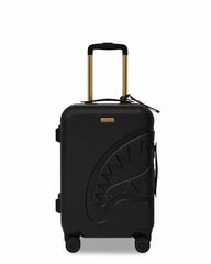 REALITY CHECK SHARKITECTURE CARRY-ON JETBLACK LUGGAGE (GOLD HARDWARE) | Sprayground On Sale