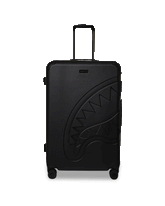 REALITY CHECK SHARKITECTURE FULL-SIZE JETBLACK LUGGAGE (GUNMETAL HARDW | Sprayground Limited Offer
