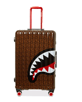 FRENZY SHARKS SHARKNAUTICS HARDSHELL FULL-SIZE LUGGAGE | Sprayground Sale