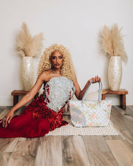 A.I. AFRICAN INTELLIGENCE ELEGANT ENERGY TOTE - SANDFLOWER COLLAB | Sprayground Value Deal