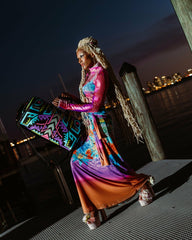 A.I. PATH TO THE FUTURE III DUFFLE - SANDFLOWER COLLAB (GLOW IN THE DA | Sprayground On Sale