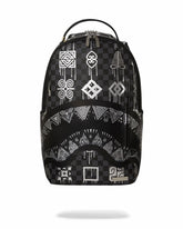 AFRICAN INTELLIGENCE 9 POWER GLYPHICS BACKPACK - SANDFLOWER COLLAB | Sprayground Savings