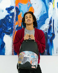 OFFICIAL BASQUIAT UNTITLED 1982 BACKPACK (DLXV) | Sprayground Special Offer