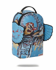 OFFICIAL BASQUIAT UNTITLED (FALLEN ANGEL) 1981 WING BACKPACK (DLXV) | Sprayground Outlets