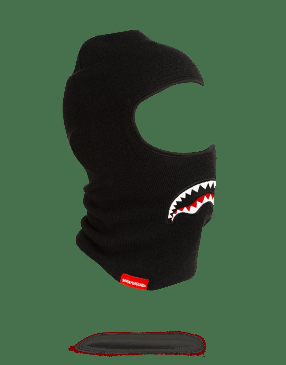 SHARK SKI MASK (BLACK) | Sprayground Discounted