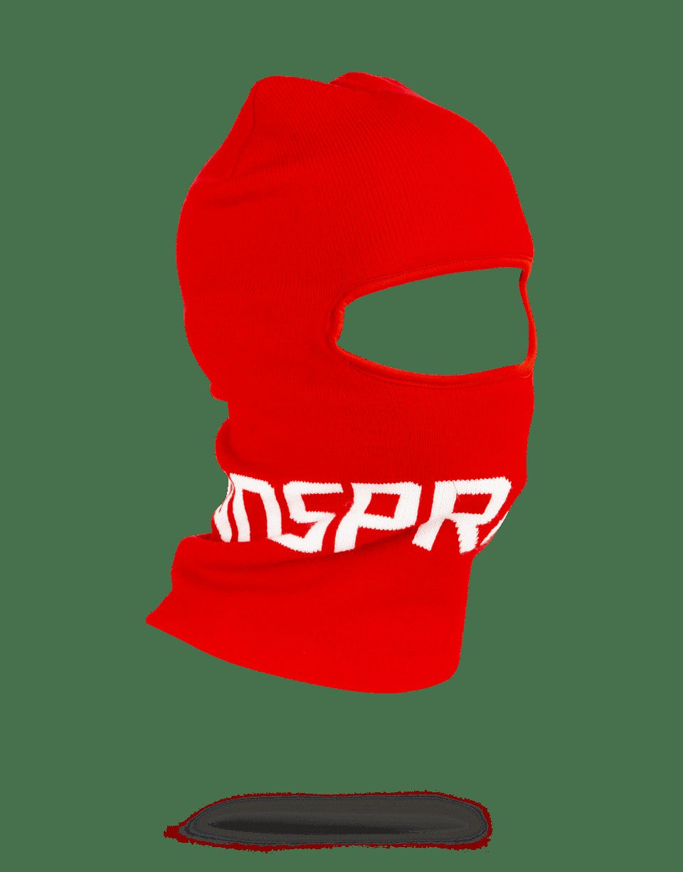 RED SPRAYGROUND LOGO SKI MASK | Sprayground Special Offer