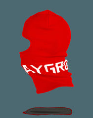 RED SPRAYGROUND LOGO SKI MASK | Sprayground Special Offer