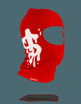MONEY DRIP SKI MASK (RED) | Sprayground On Sale