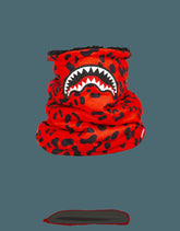 RED LEOPARD NECK WARMER | Sprayground Bargain