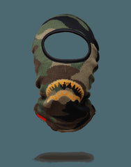 GOLD KNIT SHARK MOUTH SKI MASK | Sprayground On Sale