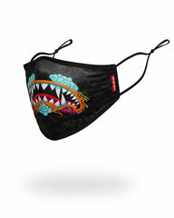 ADULT DRAGON SHARK FORM FITTING FACE MASK | Sprayground Limited Offer