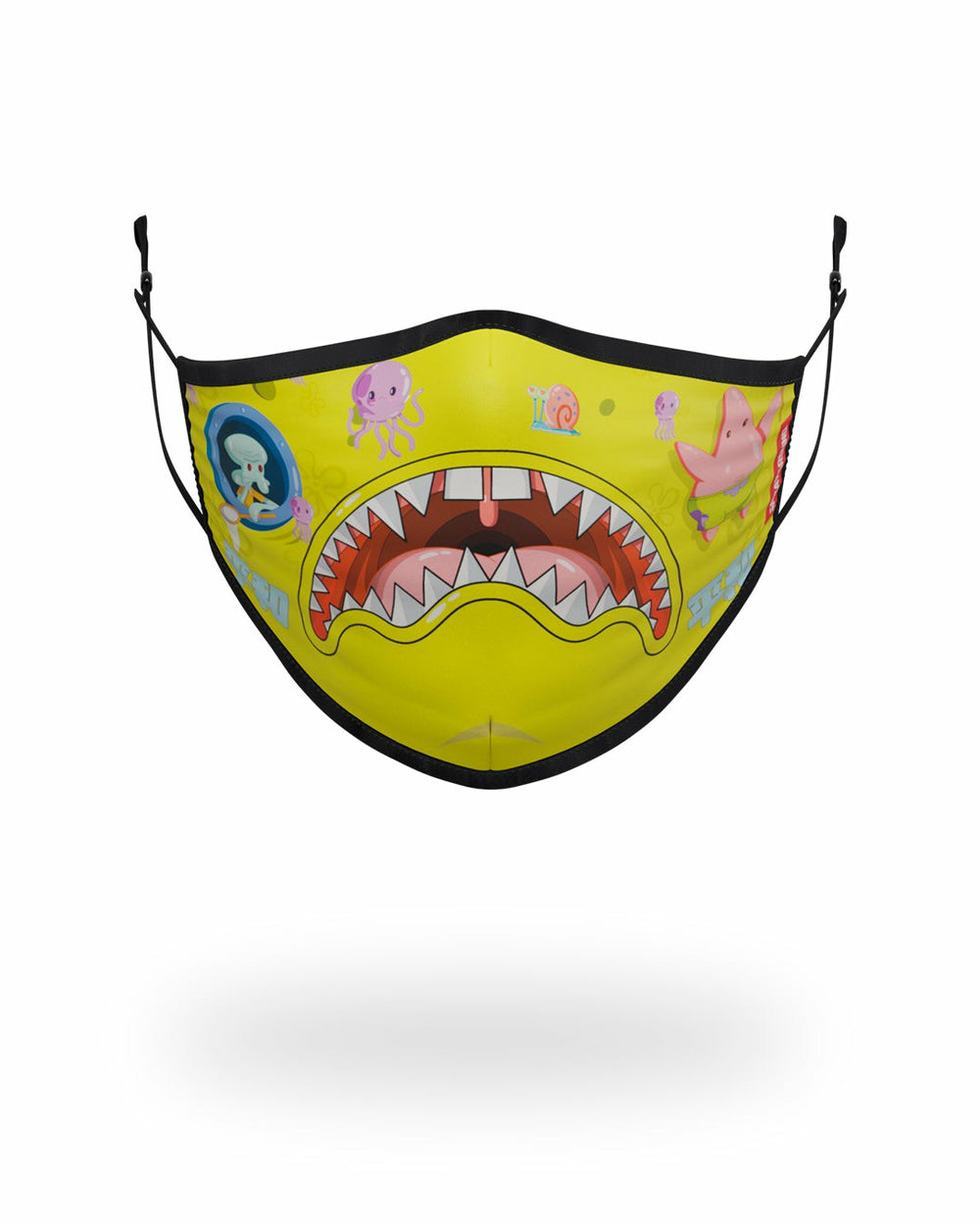 ADULT SPONGEBOB JAPAN SHARK FORM FITTING FACE-COVERING | Sprayground Special Offer
