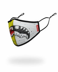ADULT DOODLEBOB SPLIT SHARK FORM FITTING FACE-COVERING | Sprayground On Sale