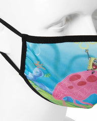 ADULT SPONGEBOB JELLY SHARK FORM FITTING FACE-COVERING | Sprayground Outlets