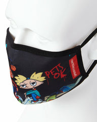 ADULT HEY ARNOLD MONEY STACKS FORM FITTING FACE-COVERING | Sprayground Savings